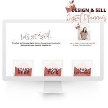 Load image into Gallery viewer, DESIGN &amp; SELL DIGITAL PLANNERS

